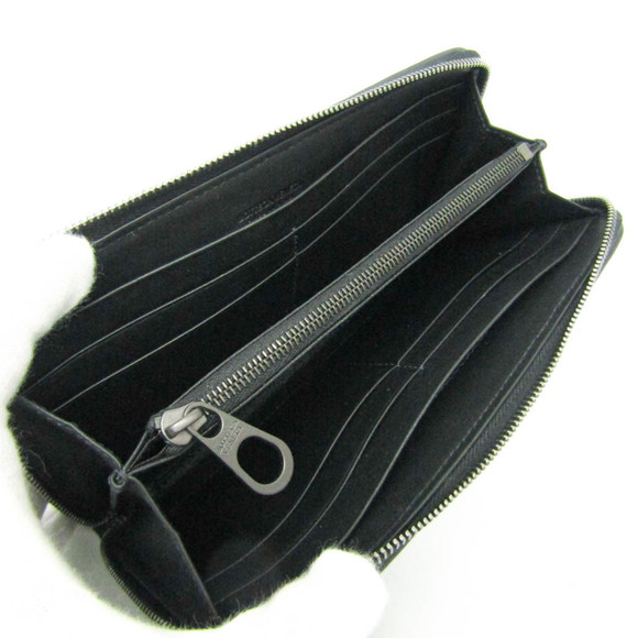 BOTTEGA VENETA Black Leather Intrecciato Wallet - Picture 4 of 13